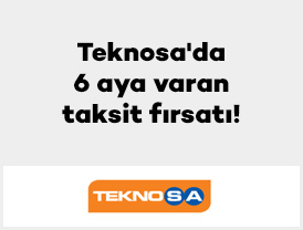 Teknosa'da 6 aya varan taksit fırsatı!