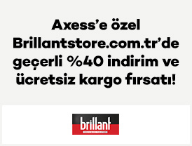 Axess’e özel Brillantstore.com.tr’de geçerli %40 indirim ve ücretsiz kargo fırsatı!