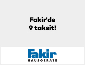 Fakir'de 9 taksit!