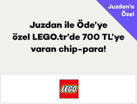 Juzdan ile Öde’ye özel LEGO.tr’de 700 TL’ye varan chip-para!