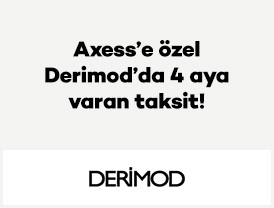 Axess’e özel Derimod’da 4 aya varan taksit!