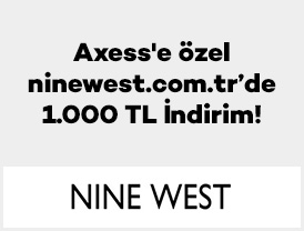 Axess’e özel ninewest.com.tr’de 1.000 TL İndirim!