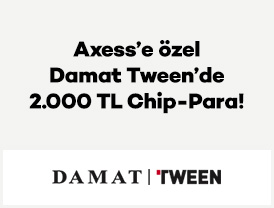 Axess’e özel Damat Tween’de 2.000 TL Chip-Para!
