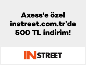 Axess’e özel instreet.com.tr’de 500 TL indirim!