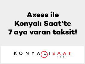 Axess ile Konyalı Saat’te 7 aya varan taksit!