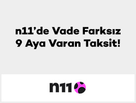 n11’de Vade Farksız 9 Aya Varan Taksit!