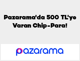 Axess’e Özel Pazarama'da 500 TL'ye Varan Chip-Para!