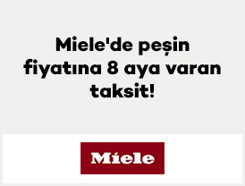 Miele'de peşin fiyatına 8 aya varan taksit!