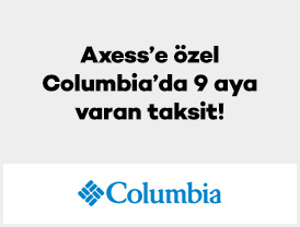 Axess’e özel Columbia’da 9 aya varan taksit!