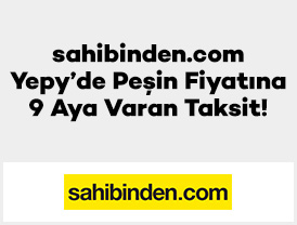 sahibinden.com Yepy’de Peşin Fiyatına 9 Aya Varan Taksit!