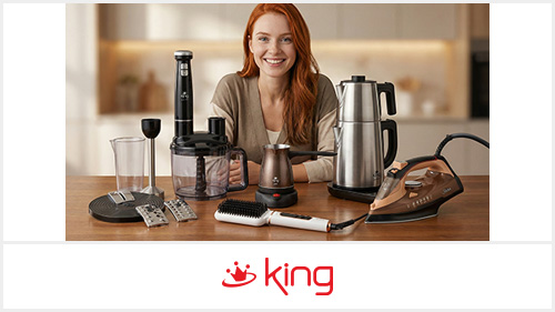 King.com.tr'de indirim!
