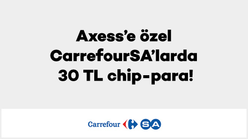 CarrefourSA 30 TL Chip-Para